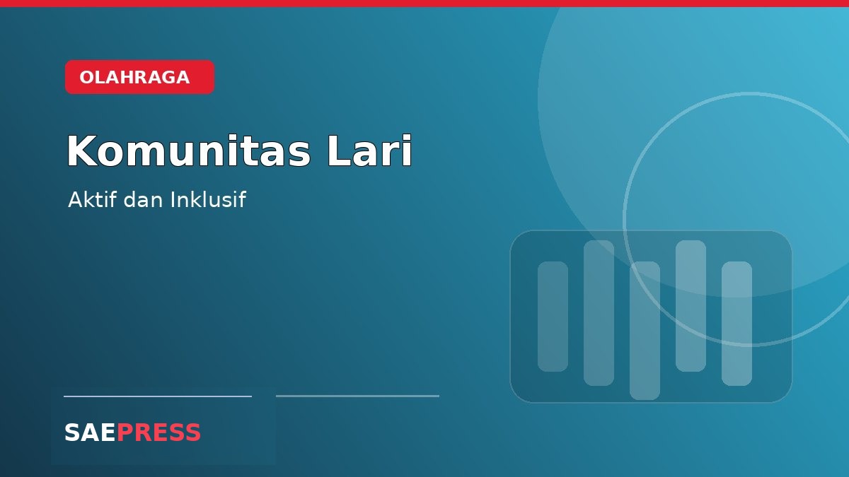Komunitas Lari Kota Dorong Gaya Hidup Aktif dan Inklusif