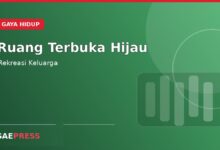 Ruang Terbuka Hijau Menjadi Pilihan Rekreasi Keluarga Akhir Pekan